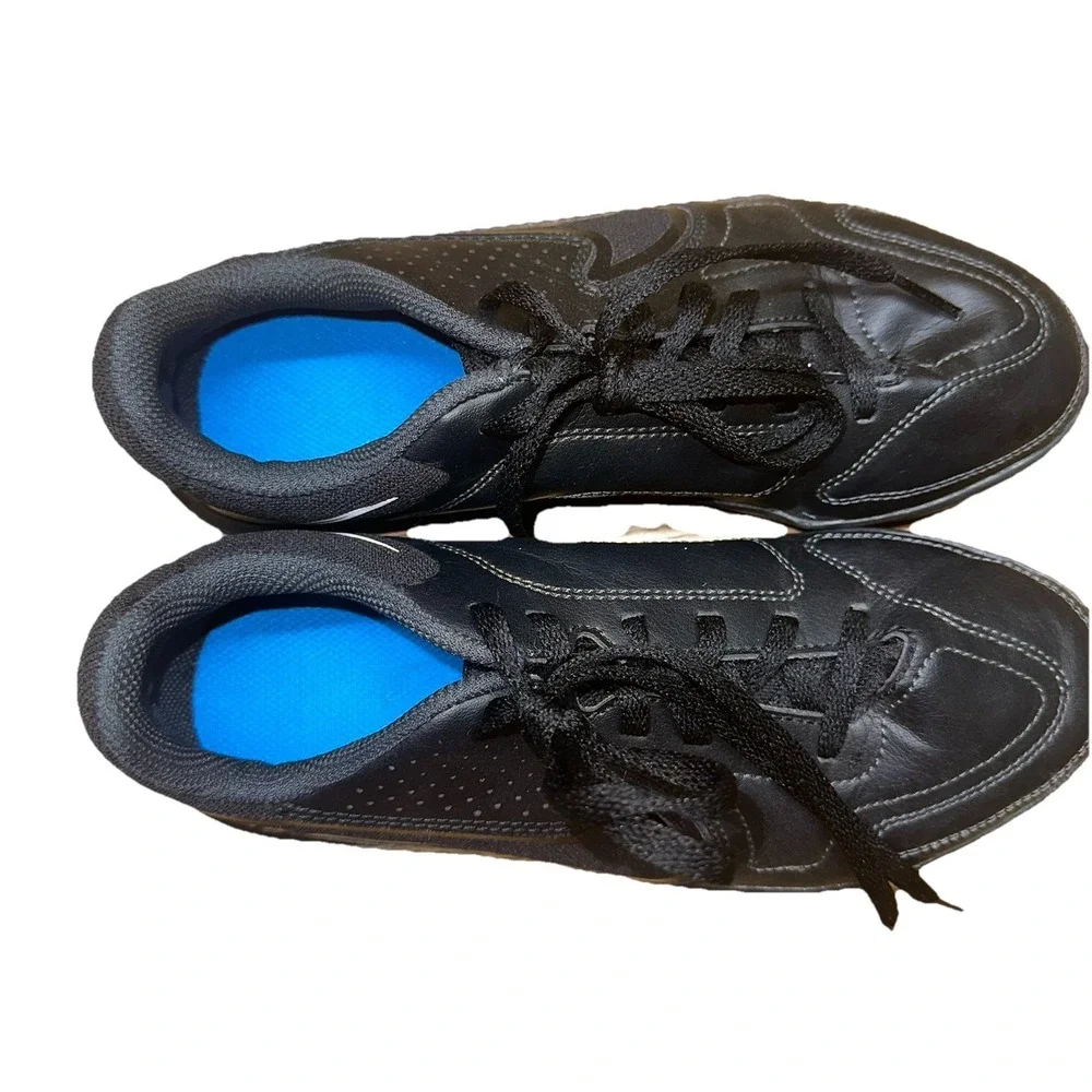 New Nike Tiempo DA13332-001 Shadow‎ Pack Indoor Soccer Black Shoes Size Youth 4